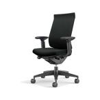 【メーカー直送】コクヨ/ウィザード3 ブラックシェル ハイバック 黒脚 可動肘ブラック(V)【代引不可】【組立・設置・送料無料】