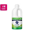ショッピングキュキュット KAO キュキュット クリア除菌 緑茶の香り つめかえ用1250mL 6個 食器洗用洗剤 キッチン 厨房用洗剤 洗剤 清掃