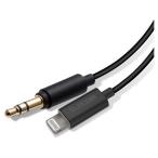 [ ваш заказ ] Elecom Lightning-φ3.5 изменение AUX кабель 1m AX-L35D10BK аудио кабель антенна AV относящийся товар телевизор аудио бытовая техника 