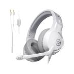 【お取り寄せ】エレコム ゲーミングヘッドセット 4極ミニプラグ 50mmドライバ HS-G01WH ヘッドホン イヤホン オーディオ テレビ 家電