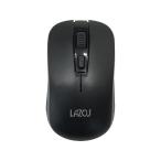 LAZOS ワイヤレスマウス 2.4GHz L-YM-BK