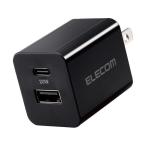[ ваш заказ ] Elecom USB Power Delivery 20W AC зарядное устройство (C×1+A×1) чёрный 