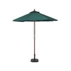 [ Manufacturers direct delivery ] un- two trade wooden parasol II diameter 210( green ) 210GR 38696[ payment on delivery un- possible ][ customer construction ]