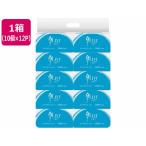 ユニバーサルペーパー リビィコンパクトティッシュ 180W 10個×12パック ティッシュペーパー