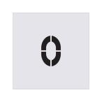 [ ваш заказ ]IM stencil 0 знак размер 100×65mm AST-42 покраска покраска защита окружающих объектов салон общественные сооружения строительство материал 