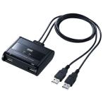 [ ваш заказ ] Sanwa Supply клавиатура * мышь для персональный компьютер переключатель (2:1) SW-KM2UU переключатель машина дистрибьютор PC периферийные устройства персональный компьютер бытовая техника 