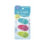 コクヨ テープのり [ドットライナープチモア] (3個パック) タ-D920-06X3 テープのり のり 接着剤 切る 貼る 留める 文具 事務