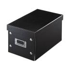 サンワサプライ/組み立て式CD BOX W165mm ブラック/FCD-MT3BKN マルチメディアケース メディアケース 記録メディア テープ