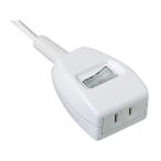 Yahoo! Yahoo!ショッピング(ヤフー ショッピング)【お取り寄せ】パナソニック ザ・タップスイッチ 1個口 1m ホワイト WHS2611WKP コード付き電源タップ２ピン 電源タップ ＯＡタップ 配線パーツ 家電