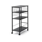 [ ваш заказ ] Iris o-yama стол боковой Wagon черный DSW-600-BK тумбочка с ящиками Wagon steel стол офис стол офисный стол бесплатная доставка 
