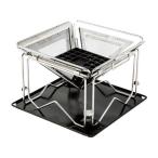 WHOLEEARTH 焚き火台 EX WE21DF81 SLV 焚火台 ストーブ ＢＢＱ 焚火用品 アウトドア キャンプ用品