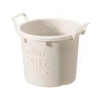 【お取り寄せ】大和プラスチック グロウコンテナ 12型 ホワイト プランター 園芸グッズ 園芸 ガーデニング