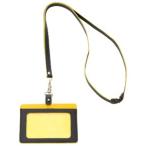 アシュフォード ビバーチェ IDカードホルダー ネイビー×イエロー 8491-788 8491