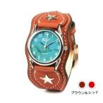 Yahoo! Yahoo!ショッピング(ヤフー ショッピング)腕時計 革 ケイシーズ（KCs） ウォッチブレス ナッシュビル プレーン ブラウン&レッド KIR503I