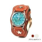 Yahoo! Yahoo!ショッピング(ヤフー ショッピング)腕時計 革 ケイシーズ（KCs） ウォッチブレス ナッシュビル プレーン ブラウン&ホワイト KIR503J