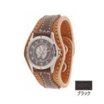 Yahoo! Yahoo!ショッピング(ヤフー ショッピング)腕時計 革 ケイシーズ（KCs） アローヘッド ブラック ウォッチブレス KIR521I