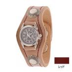 Yahoo! Yahoo!ショッピング(ヤフー ショッピング)腕時計 ケイシーズ（KCs） ツーコンチョ レッド ウォッチブレス コトバン KSR544D