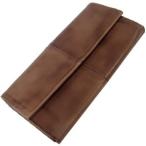 メンズ 長財布 革 ブリットハウス トスタゴート ダークブラウン 束入れ HG-4012DB