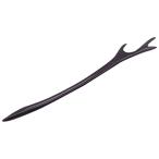 天然木 かんざし 黒壇 一本簪 シンプル 木製 一本 髪飾り 和装 (龍角)