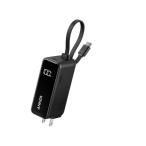 [ ликвидация запасов ] якорь Anker Power Bank (30W, Fusion, Built-In USB-C кабель ) черный мобильный аккумулятор USB быстрое зарядное устройство кабель в одном корпусе 5000mAh A1636N11||