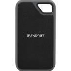 SUNEAST ULTIMATE PRO ポータブルSSD GOLD 2TB SEPS0002T2LG1F　大容量外付ストレージ 2テラ IP55 防水防塵 小型 薄型 スリム 軽量 PS02T2LG1|