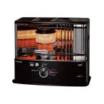 ショッピングトヨトミ 【在庫処分】トヨトミ 石油ストーブ 日本製 反射形ストーブ RC-W36N(B) ダブルクリーン 簡単一発スパーク点火 芯長持ち 暖房 非家電 防災 TOYOTOMI RCW36NB|||