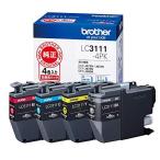 brother純正インクカートリッジ4色パック LC3111-4PK 対応型番:DCP-J982N、DCP-J978N、DCP-J582N、