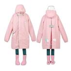 Koala.Y レインコート女の子 レインウェア 男の子 キッズ バイザー付き raincoat 子供用 防水 カッパ リュック 対応 通学