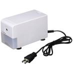 ナカバヤシ 電動 鉛筆削り スリムタイプ ホワイト DSZ-101W