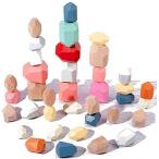 Yahoo! Yahoo!ショッピング(ヤフー ショッピング)CORPER TOYS 木製パズル バランスゲーム バランスおもちゃ 36PCS 豪華セット パズル 立体 プロック 積み木 色認識 集中力 指先訓練