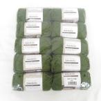  шерсть NEW акрил очень толстый 10 шар комплект 1 шар 35g примерно 36m Col No.3 оттенок зеленого .... промышленность не использовался товар 