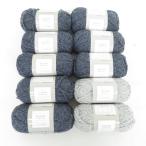  шерсть me Ran ji акрил 10 шар комплект 1 шар 35g 60m акрил 100% темно-синий серый .... промышленность не использовался товар 