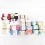 DAISO Daiso шерсть 27 шар ассортимент комплект шерсть акрил хлопок .... и т.п. весна лето осень-зима . суммировать 