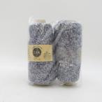 YANAGIYARNyana gear n шерсть YANAGIYARN ZAK RIBBON COTTON 2 шт комплект C53 номер цвет темно-синий голубой × бледный серый 1 шт примерно 150g сделано в Японии не использовался товар 