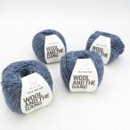  шерсть Wool and the Gang Billie Jean Yarn 1 шар 100g 135m INDIGO DENIM не использовался товар 