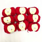  шерсть Gingam Love&amp;knit Blendyb Len ti9 шар комплект цвет номер 25 оттенок красного 1 шар примерно 40g примерно 78m средний futoshi 