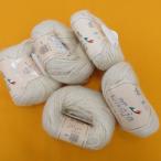  шерсть WOOL FIL Maja 5 шар комплект "теплый" белый серия 1 шар 40g примерно 90m Италия производства осень-зима шерсть не использовался товар 