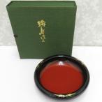 骨董・民芸品 輪島塗 沈金 菓子鉢 