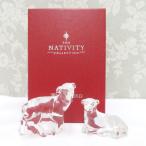  интерьер WATERFORD CRYSTAL вода Ford crystal THE NATIVITY COLLECTION SHEEP.2 позиций комплект украшение произведение искусства коробка иметь 2853170020