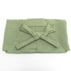 hakama мужской рис . тканый более . ткань имеется line лампа hakama шелк шнур внизу примерно 89.2cm зеленый цвет x чёрный цвет x серый мужской. серп кама совершенно новый 