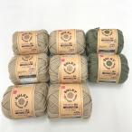 DAISO Daiso шерсть BULKY COTTON YARN bar ключ хлопок ya-n8 шар комплект 1 шар 25g примерно 23m очень толстый бежевый хаки не использовался товар 