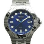 ショッピングフェンディ FENDI フェンディ 腕時計 ノーティコ F108100301 ブルー文字盤 クォーツ