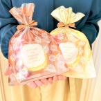 プチギフト お菓子 300円 2色のふんわりギフト バウムクーヘン 1個 卒業 卒園 退職 個包装 可愛い 卒園 卒業 バレンタイン 子供 ココサブ