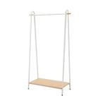 フクダクラフト:A型ハンガー　棚付 AH-1686 WH