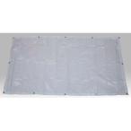 【メーカー直送】WING ACE フェンスシートひも付き0.9×1.7無地 FS-4