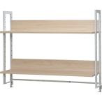 (代引不可)アール・エフ・ヤマカワ:ワークデスク 上置ハイシェルフ W1000 ナチュラル LUSRH-1000NA