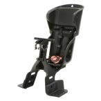 OGK（オージーケー） 自転車用ヘッドレスト付カジュアルフロントベビーシート 黒・黒 FBC-015DX2