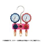 イチネンTASCO (タスコ):R410AR32用ボールバルブ式ゲージマニホールド ミニボールバルブ式マニホールド TA122ME 冷凍・空調工具
