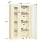 (代引不可)(受注生産品)SAKAE(サカエ):スーパージャンボ保管庫 SKS-126721MAI