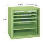 (代引不可)SAKAE(サカエ):ミニ工具室・横ケント式 K-K106